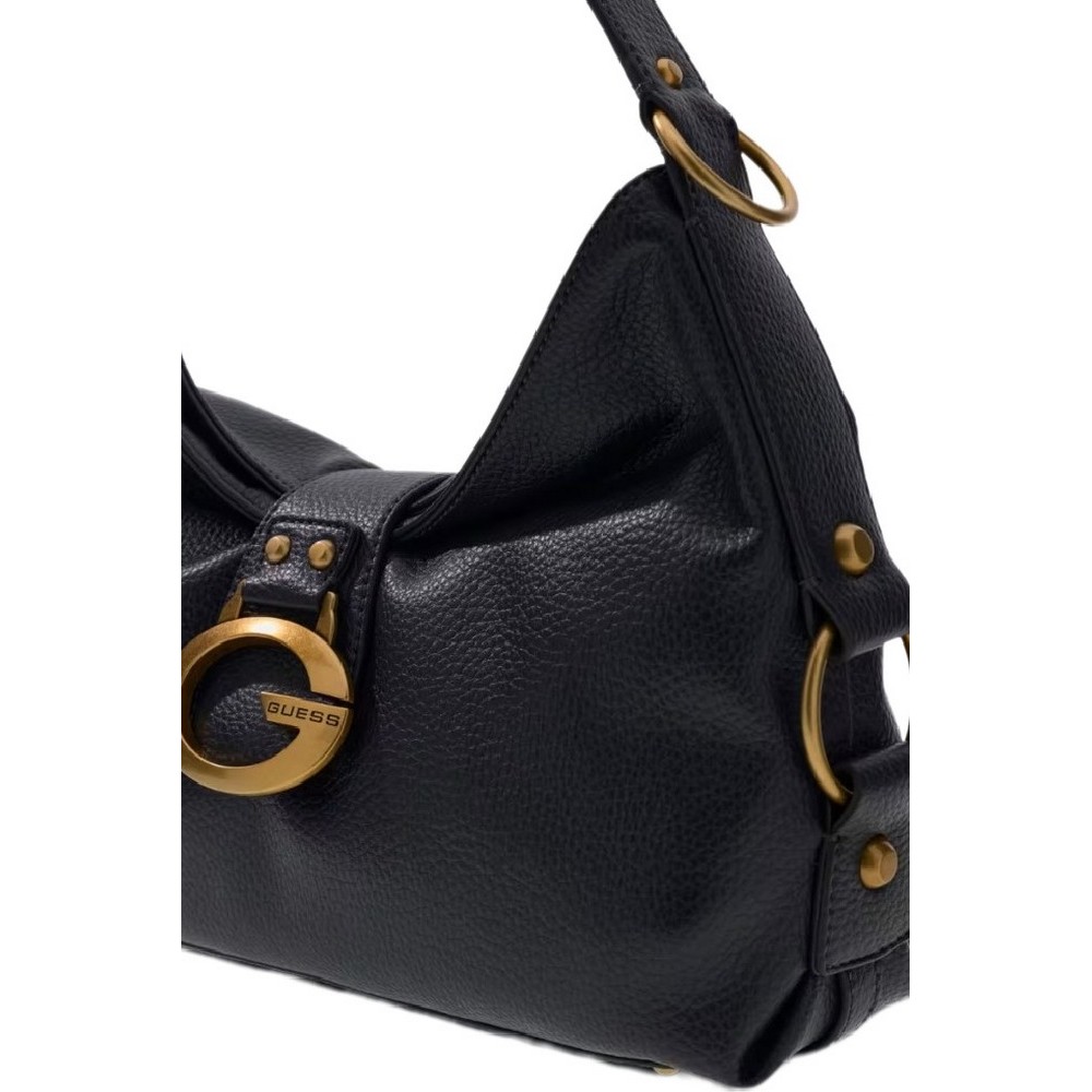 GUESS CAMDEN SHOULDER BAG HWBB9308180 ΤΣΑΝΤΑ ΓΥΝΑΙΚΕΙΑ BLACK