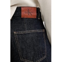 CALVIN KLEIN JEANS THE EXTREME BARREL JEAN RESIN RI ΠΑΝΤΕΛΟΝΙ ΓΥΝΑΙΚΕΙΟ DARK BLUE