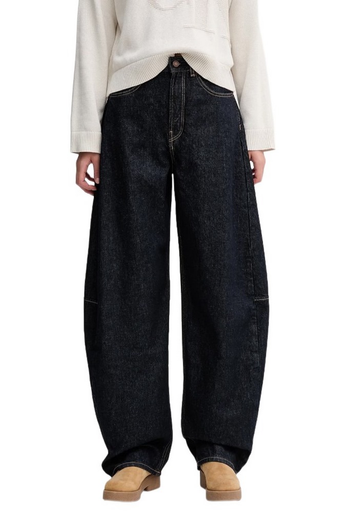 CALVIN KLEIN JEANS THE EXTREME BARREL JEAN RESIN RI ΠΑΝΤΕΛΟΝΙ ΓΥΝΑΙΚΕΙΟ DARK BLUE