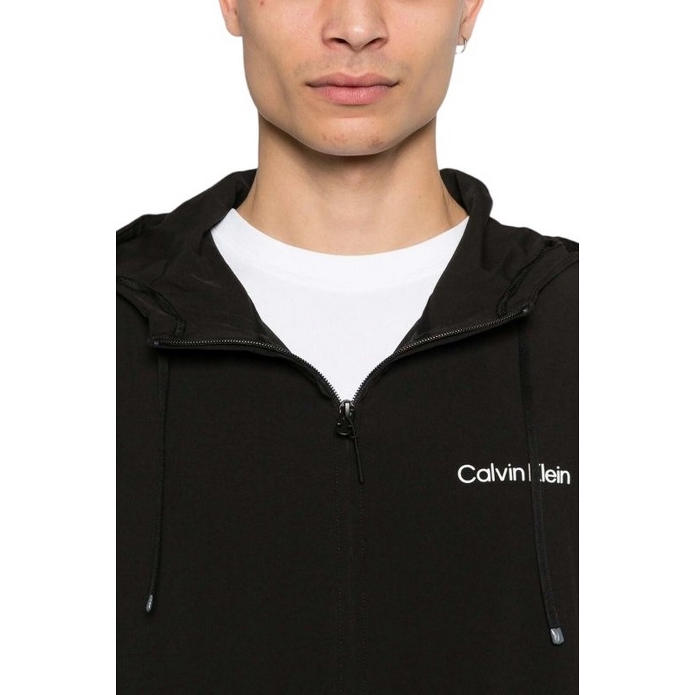 CALVIN KLEIN PERFORMANCE WIND JACKET ΜΠΟΥΦΑΝ ΑΝΔΡΙΚΟ BLACK