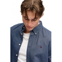 SUPERDRY PREPPY OXFORD SHIRT ΠΟΥΚΑΜΙΣΟ ΑΝΔΡΙΚΟ BLUE