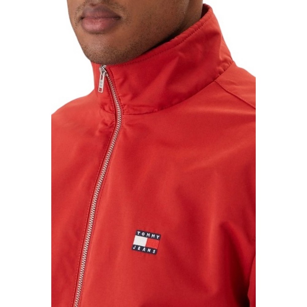 TOMMY JEANS ESSENTIAL JACKET EXT ΜΠΟΥΦΑΝ ΑΝΔΡΙΚΟ RED