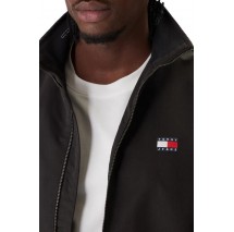 TOMMY JEANS ESSENTIAL JACKET EXT ΜΠΟΥΦΑΝ ΑΝΔΡΙΚΟ BLACK