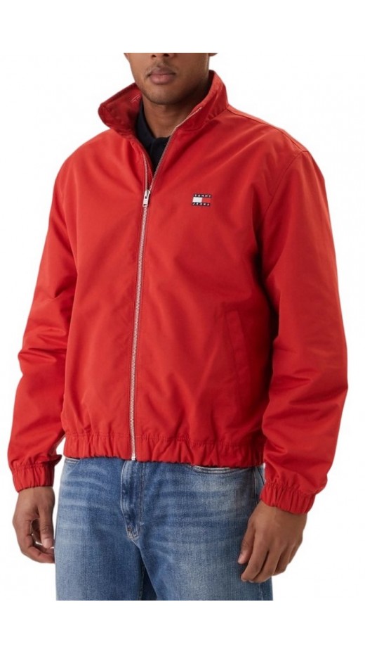 TOMMY JEANS ESSENTIAL JACKET EXT ΜΠΟΥΦΑΝ ΑΝΔΡΙΚΟ RED