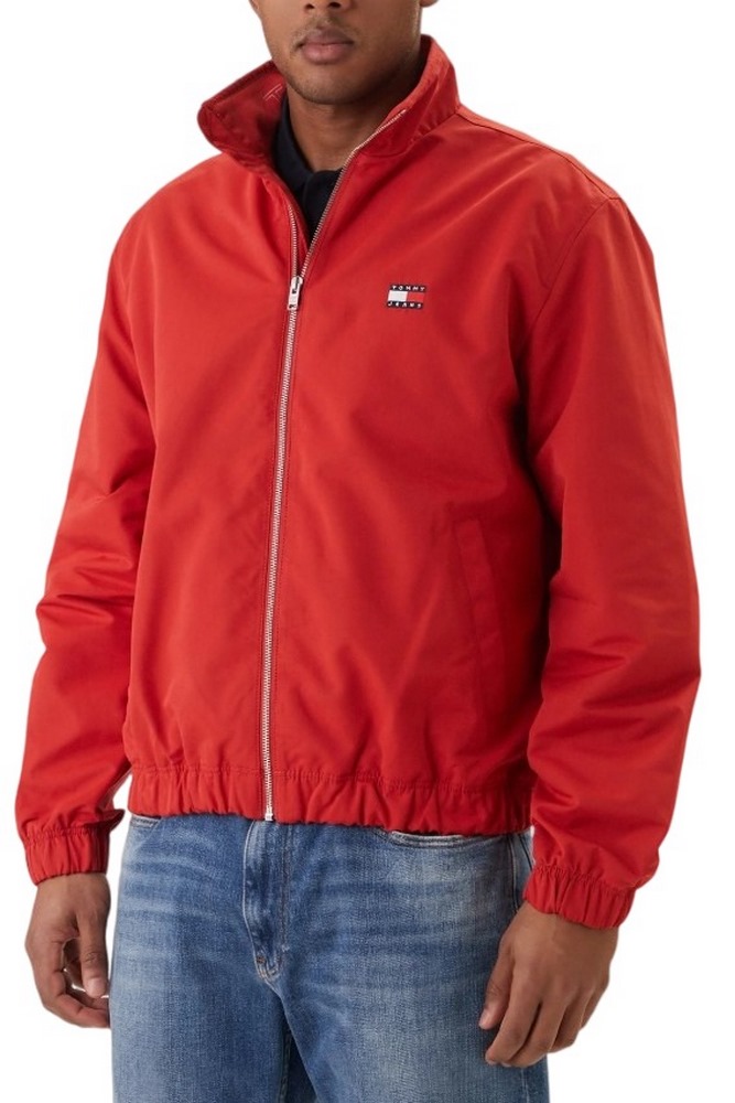TOMMY JEANS ESSENTIAL JACKET EXT ΜΠΟΥΦΑΝ ΑΝΔΡΙΚΟ RED