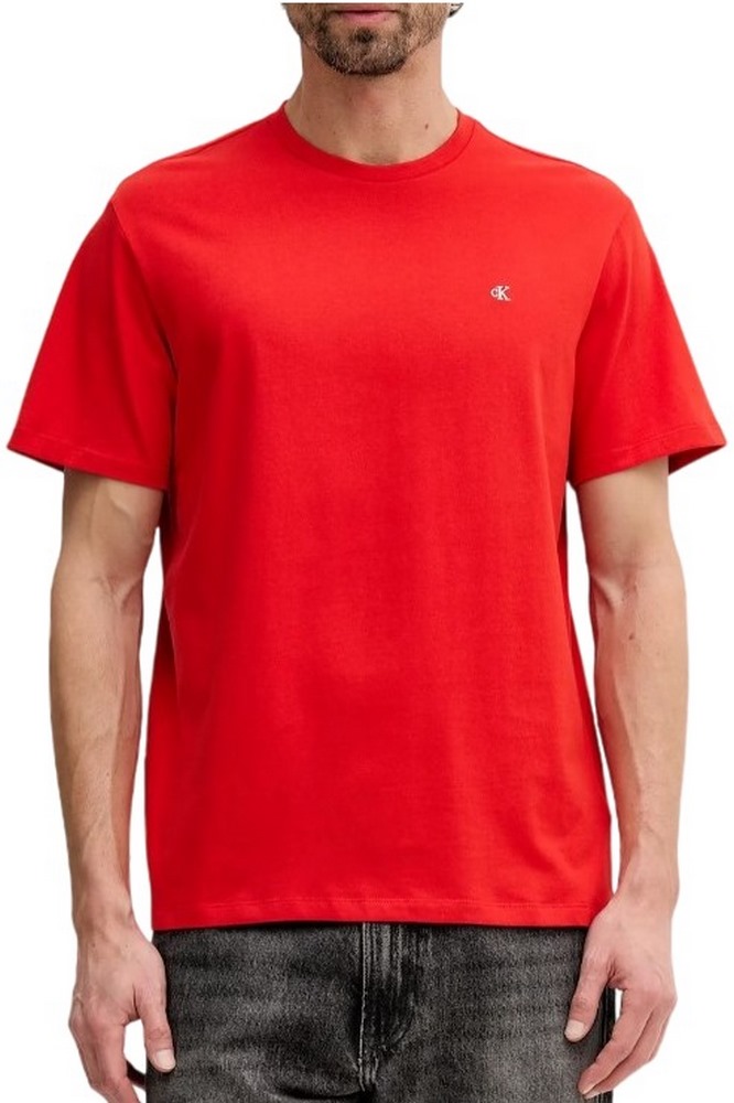 CALVIN KLEIN JEANS CLASSIC MONOGRAM TEE T-SHIRT ΜΠΛΟΥΖΑ ΑΝΔΡΙΚΗ RED