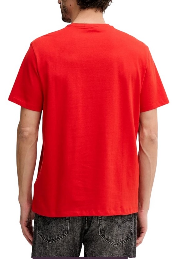 CALVIN KLEIN JEANS CLASSIC MONOGRAM TEE T-SHIRT ΜΠΛΟΥΖΑ ΑΝΔΡΙΚΗ RED