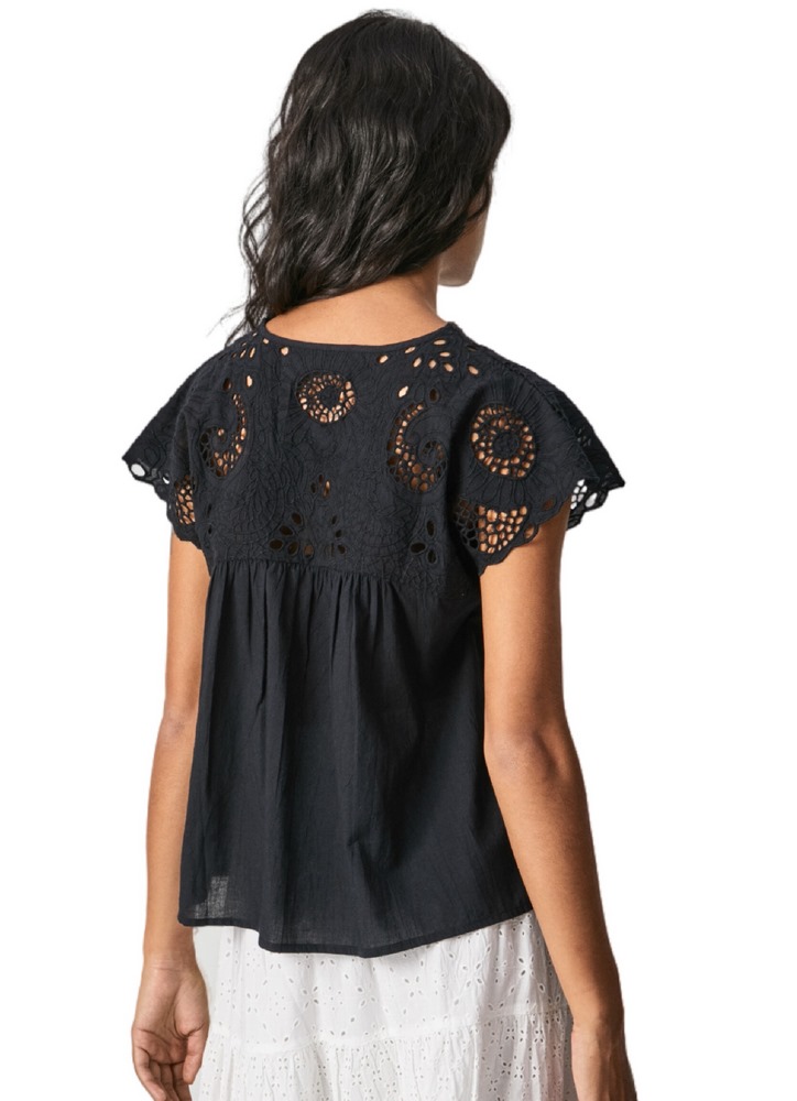 ΠΟΥΚΑΜΙΣΟ NARA ΓΥΝΑΙΚΕΙΟ PEPE JEANS LONDON BLACK