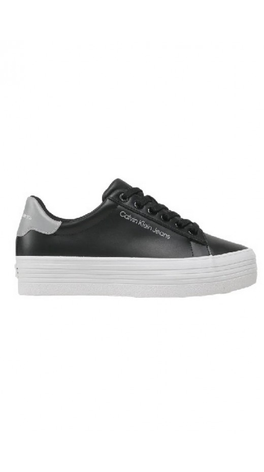 CALVIN KLEIN VULC FLATFORM LACEUP NY REEFL WN ΠΑΠΟΥΤΣΙ ΓΥΝΑΙΚΕΙΟ BLACK
