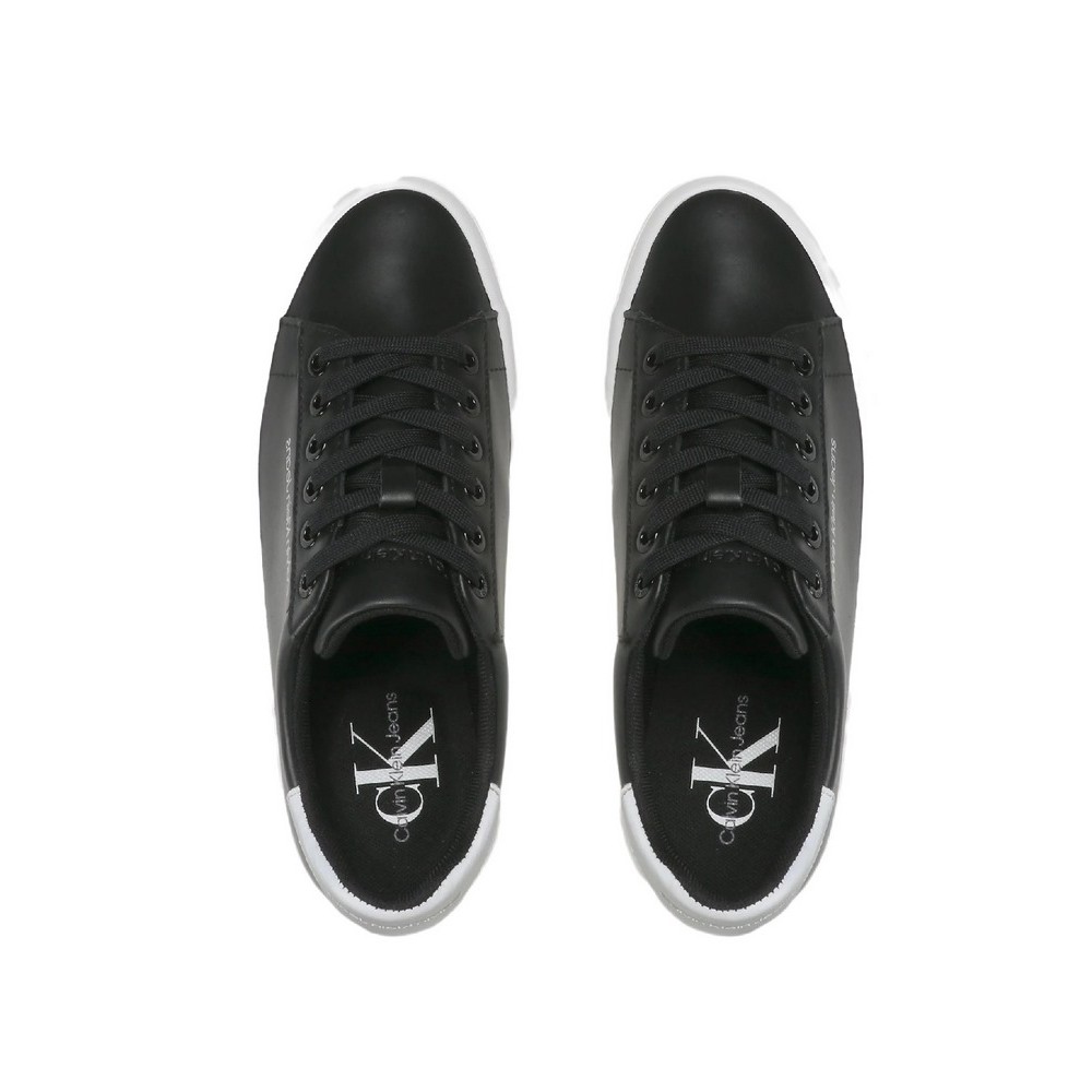 CALVIN KLEIN JEANS VULC FLATFORM LACEUP NY REEFL WN ΠΑΠΟΥΤΣΙ ΓΥΝΑΙΚΕΙΟ BLACK