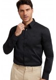 GUESS LS SUNSET SHIRT ΠΟΥΚΑΜΙΣΟ ΑΝΔΡΙΚΟ BLACK