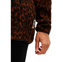 ELLESSE BARBIERI OH JACKET ΜΠΟΥΦΑΝ ΓΥΝΑΙΚΕΙΟ LEOPARD PRINT