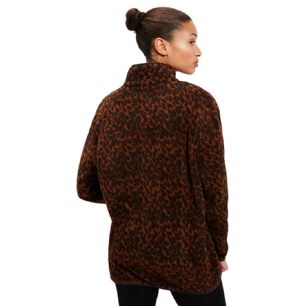 ELLESSE BARBIERI OH JACKET ΜΠΟΥΦΑΝ ΓΥΝΑΙΚΕΙΟ LEOPARD PRINT