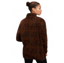 ELLESSE BARBIERI OH JACKET ΜΠΟΥΦΑΝ ΓΥΝΑΙΚΕΙΟ LEOPARD PRINT