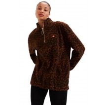 ELLESSE BARBIERI OH JACKET ΜΠΟΥΦΑΝ ΓΥΝΑΙΚΕΙΟ LEOPARD PRINT