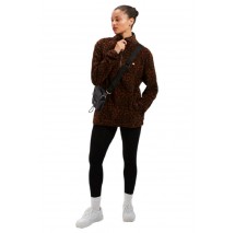 ELLESSE BARBIERI OH JACKET ΜΠΟΥΦΑΝ ΓΥΝΑΙΚΕΙΟ LEOPARD PRINT