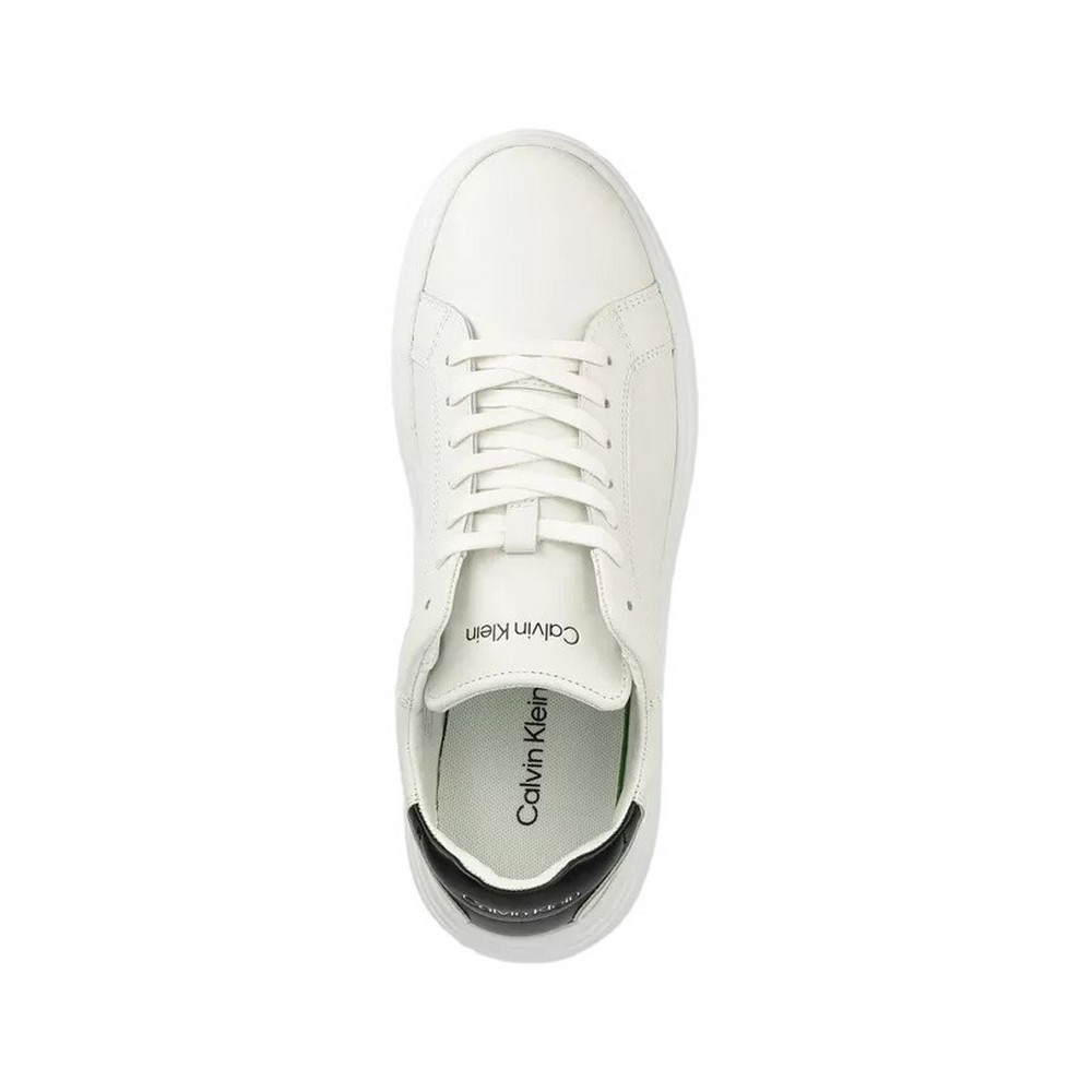 CALVIN KLEIN JEANS LOW TOP LACE UP LTH ΠΑΠΟΥΤΣΙ ΑΝΔΡΙΚΟ WHITE