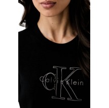 CALVIN KLEIN JEANS LOGO MINI DRESS ΦΟΡΕΜΑ ΓΥΝΑΙΚΕΙΟ BLACK