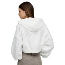 PUMA ESSENTIALS GRAPHIC BEDAZZLED FZ HOODIE ΖΑΚΕΤΑ ΦΟΥΤΕΡ ΓΥΝΑΙΚΕΙΑ WHITE