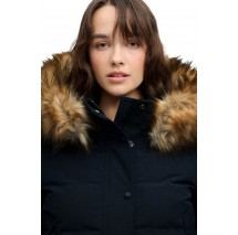 SUPERDRY EVEREST HOODED BOMBER JKT ΜΠΟΥΦΑΝ ΓΥΝΑΙΚΕΙΟ NAVY
