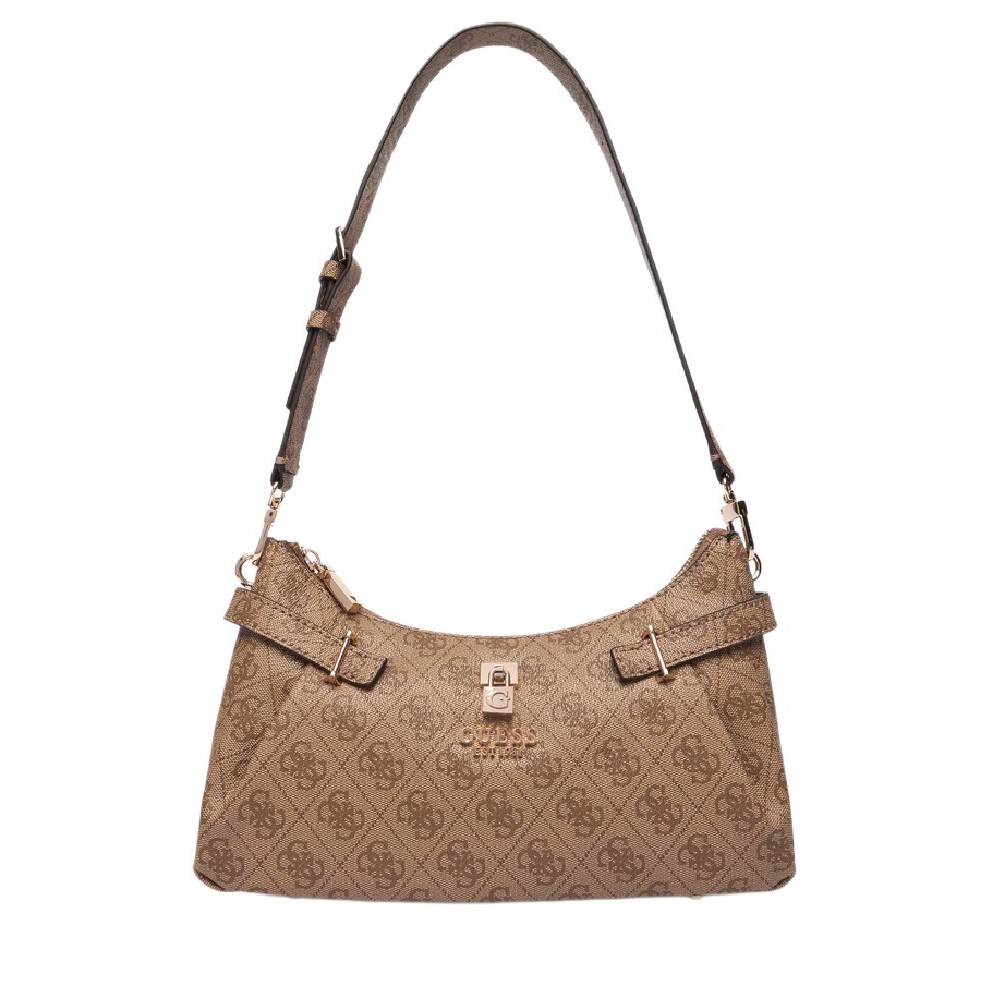 GUESS YESBA SHOULDER BAG ΤΣΑΝΤΑ ΓΥΝΑΙΚΕΙΑ LATTE