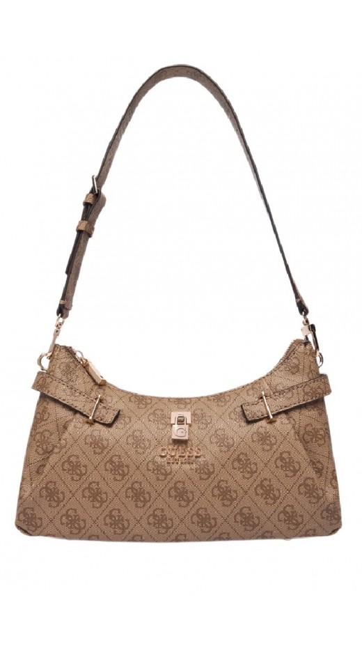 GUESS YESBA SHOULDER BAG ΤΣΑΝΤΑ ΓΥΝΑΙΚΕΙΑ LATTE