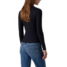 LEVIS HAYES TEE ΜΠΛΟΥΖΑ ΜΑΚΡΥΜΑΝΙΚΗ ΓΥΝΑΙΚΕΙΑ BLACK