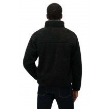 SUPERDRY D2 OVIN VINTAGE RETRO FULL ZIP FLEECE ΖΑΚΕΤΑ ΑΝΔΡΙΚΗ BLACK