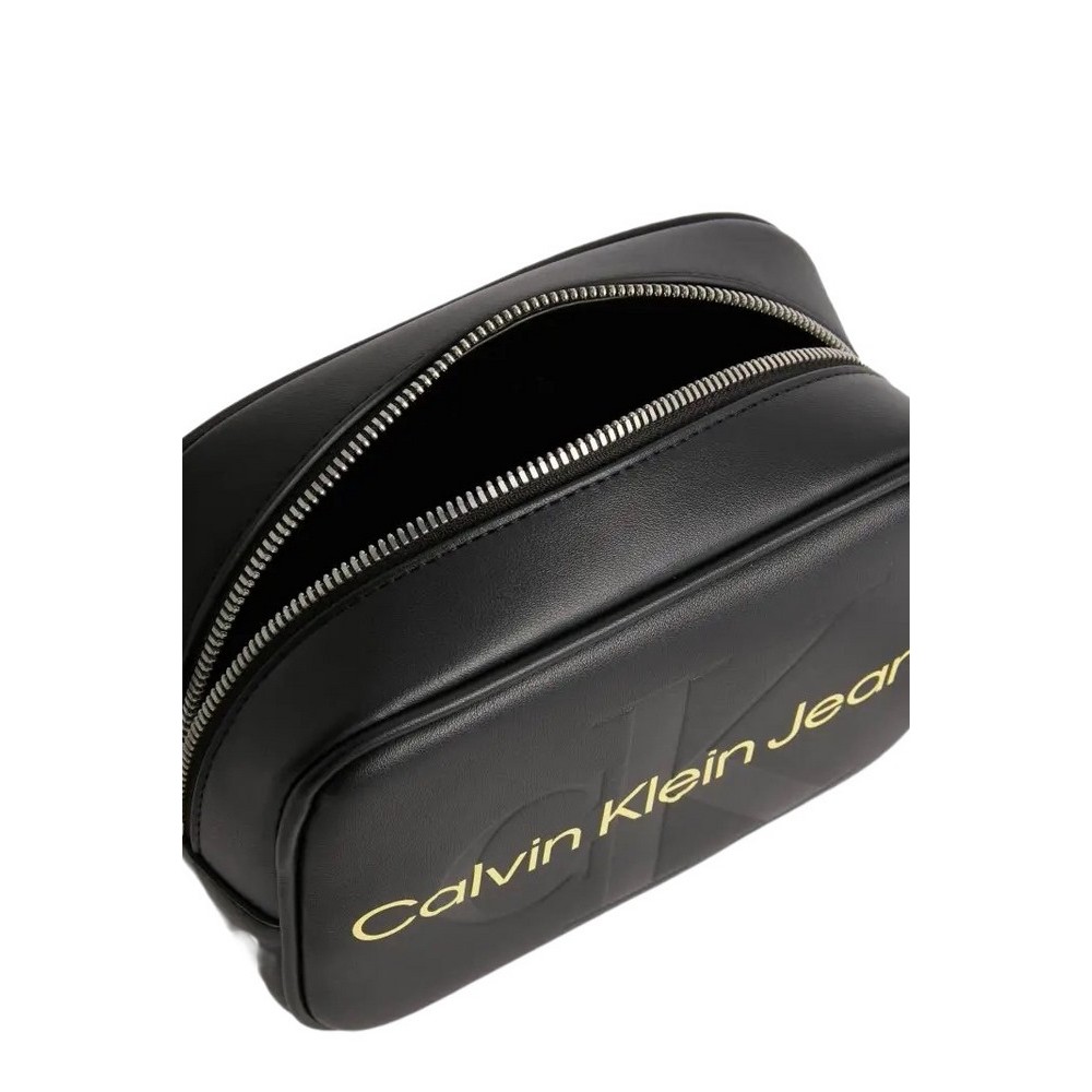 CALVIN KLEIN JEANS CAMERA BAG ΤΣΑΝΤΑ ΓΥΝΑΙΚΕΙΑ BLACK