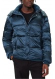 GUESS METALLIZED PUFFA JACKET ΜΠΟΥΦΑΝ ΑΝΔΡΙΚΟ BLUE