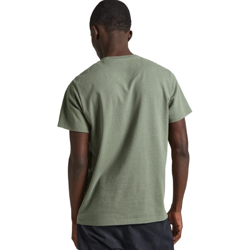 PEPE JEANS LONDON CONNOR T-SHIRT ΜΠΛΟΥΖΑ ΑΝΔΡΙΚΗ GREEN