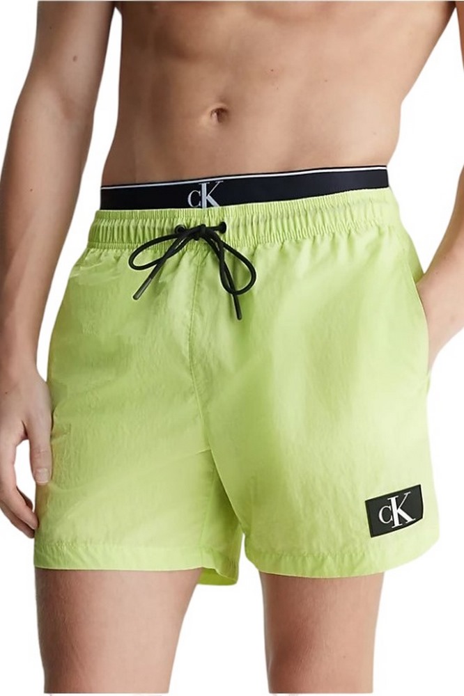 CALVIN KLEIN JEANS MEDIUM DOUBLE WB ΜΑΓΙΟ ΑΝΔΡΙΚΟ GREEN