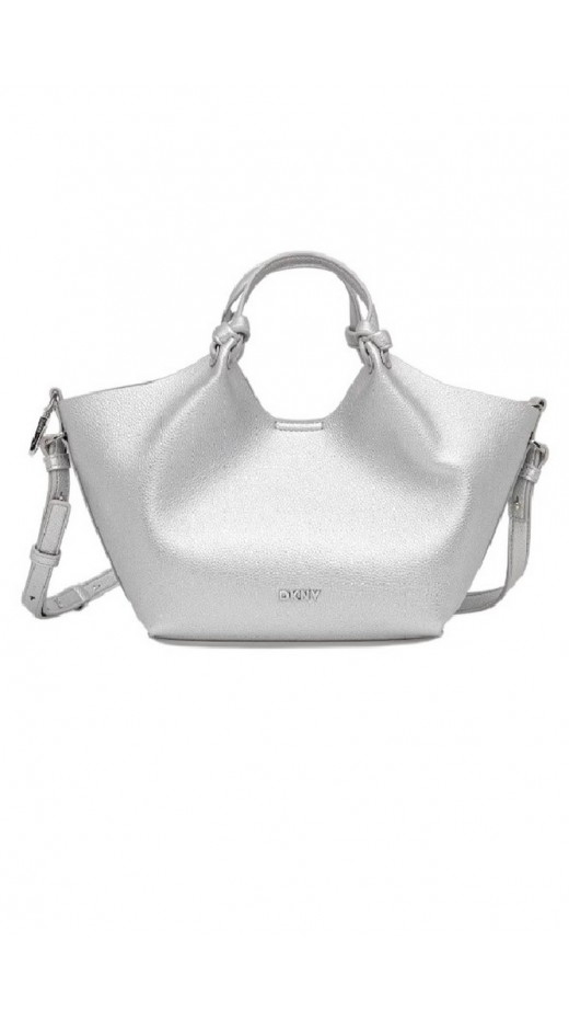 DKNY PAULA TOTE HANDBAG R53BAM60 ΤΣΑΝΤΑ ΓΥΝΑΙΚΕΙΑ SILVER
