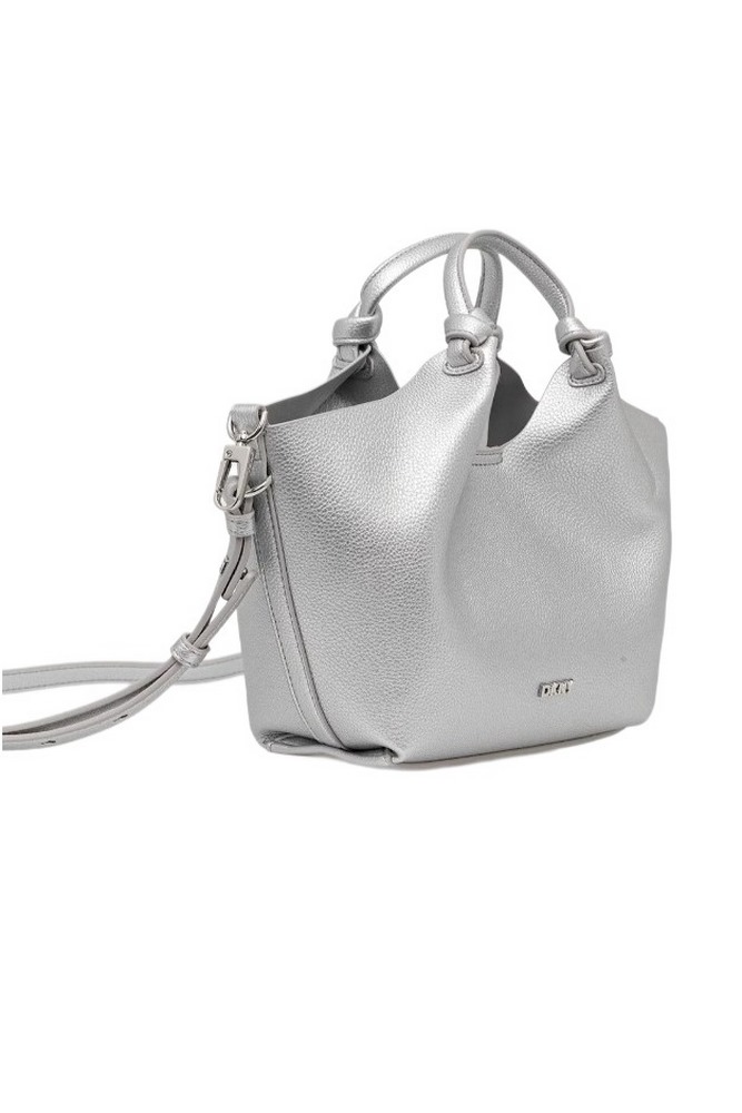 DKNY PAULA TOTE HANDBAG R53BAM60 ΤΣΑΝΤΑ ΓΥΝΑΙΚΕΙΑ SILVER