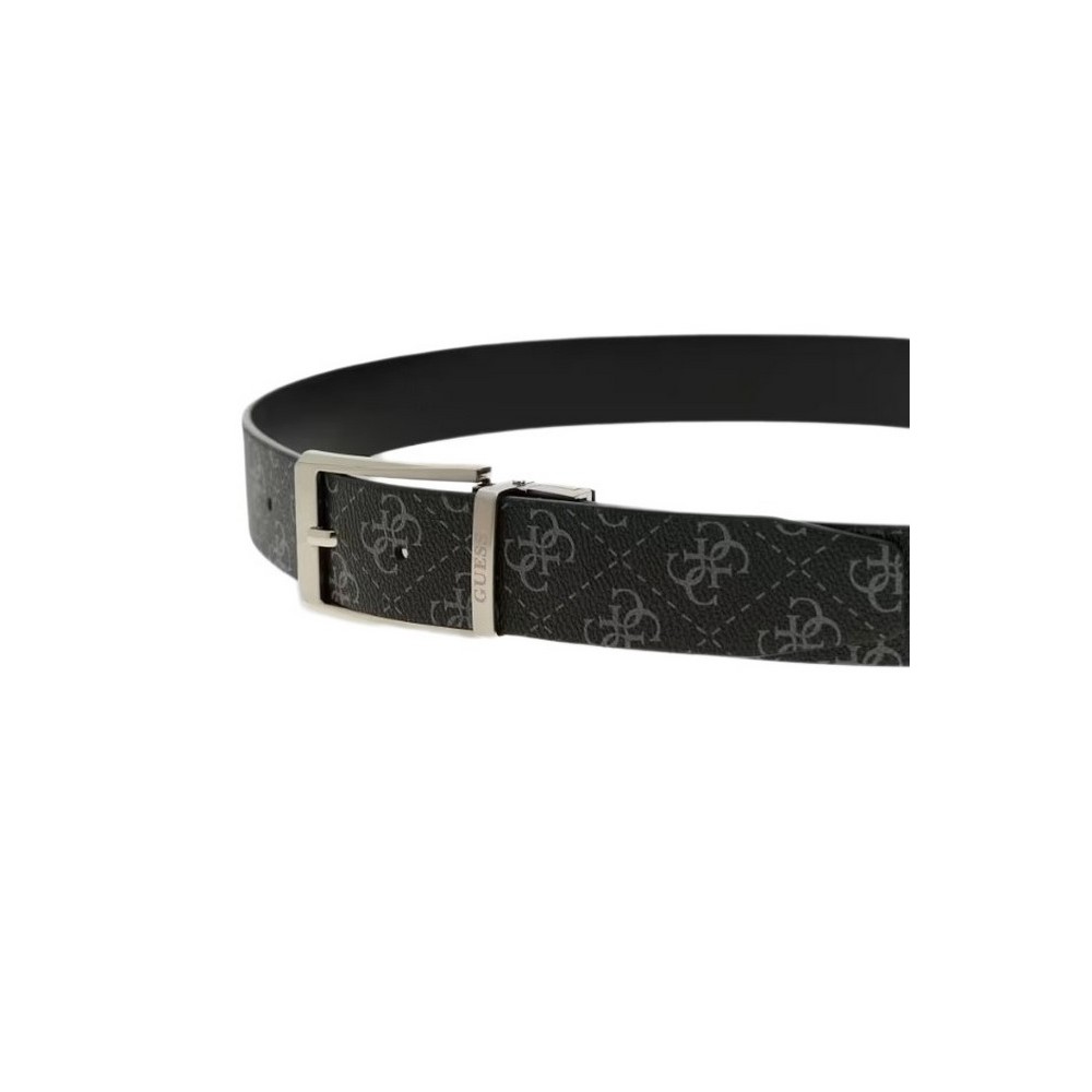 GUESS MILANO ADJ & REV H35 BM7946P6335 ΖΩΝΗ ΑΝΔΡΙΚΗ BLACK/GREY