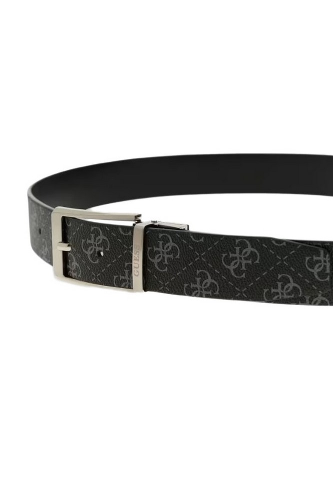 GUESS MILANO ADJ & REV H35 BM7946P6335 ΖΩΝΗ ΑΝΔΡΙΚΗ BLACK/GREY