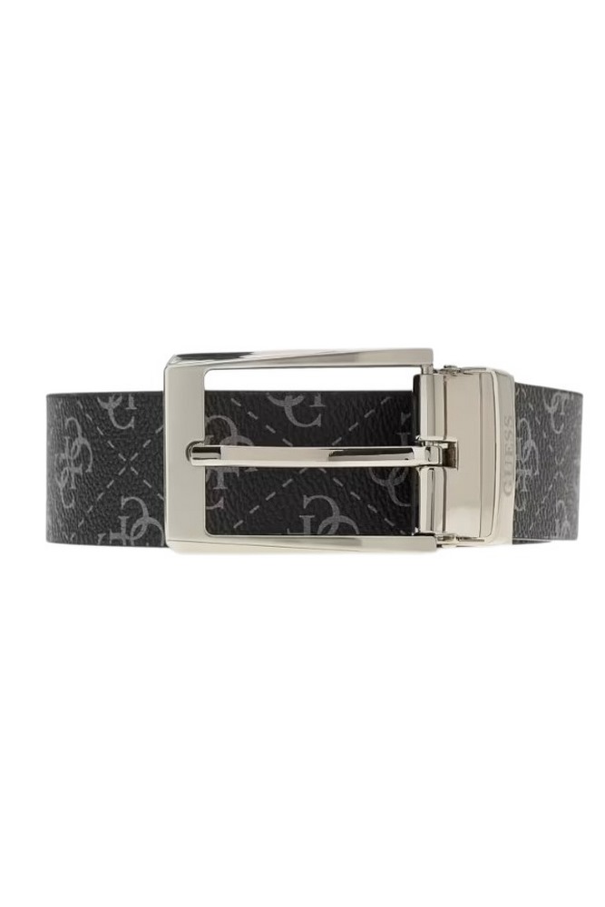 GUESS MILANO ADJ & REV H35 BM7946P6335 ΖΩΝΗ ΑΝΔΡΙΚΗ BLACK/GREY
