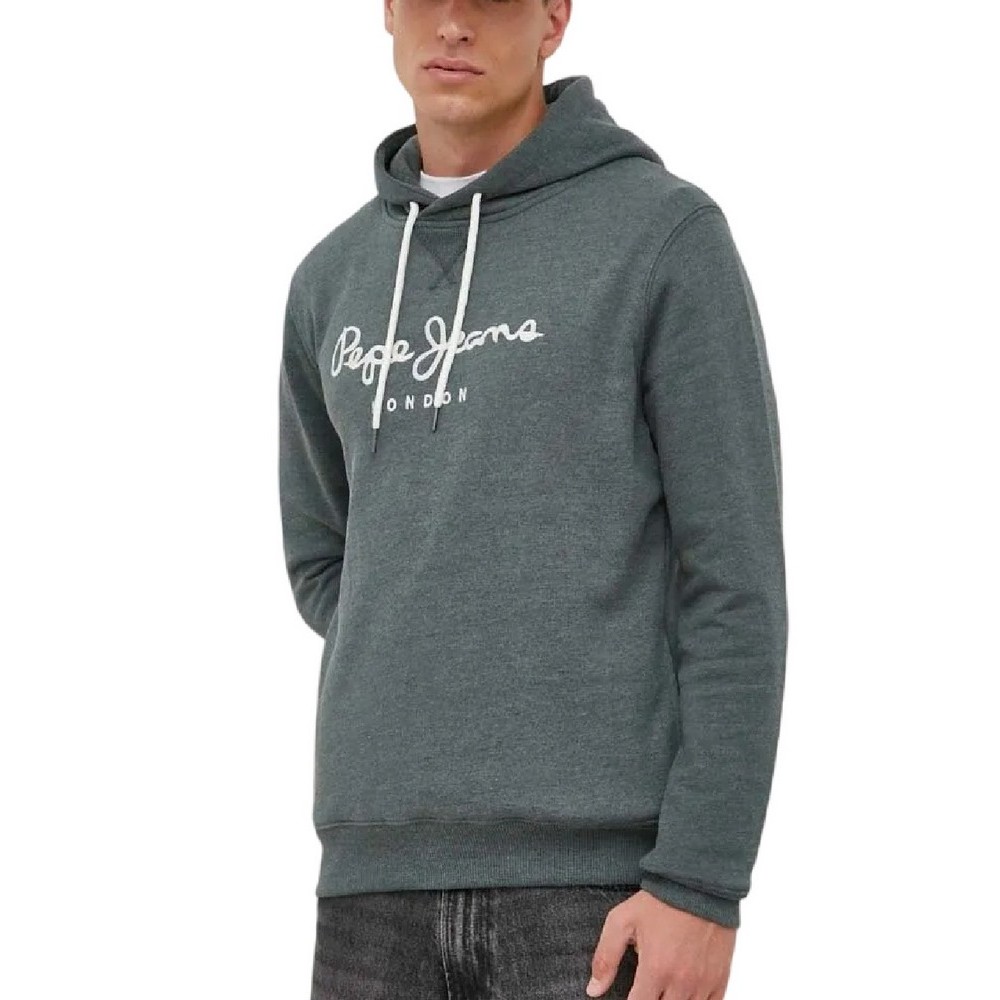 PEPE JEANS E2 DROP 2A NOUVEL HOODIE ΜΠΛΟΥΖΑ ΦΟΥΤΕΡ ΑΝΔΡΙΚΗ GREEN