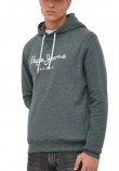 PEPE JEANS E2 DROP 2A NOUVEL HOODIE ΜΠΛΟΥΖΑ ΦΟΥΤΕΡ ΑΝΔΡΙΚΗ GREEN