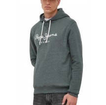 PEPE JEANS E2 DROP 2A NOUVEL HOODIE ΜΠΛΟΥΖΑ ΦΟΥΤΕΡ ΑΝΔΡΙΚΗ GREEN