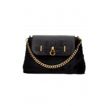 GUESS BERGEN CROSSBODY ΤΣΑΝΤΑ ΓΥΝΑΙΚΕΙΑ BLACK