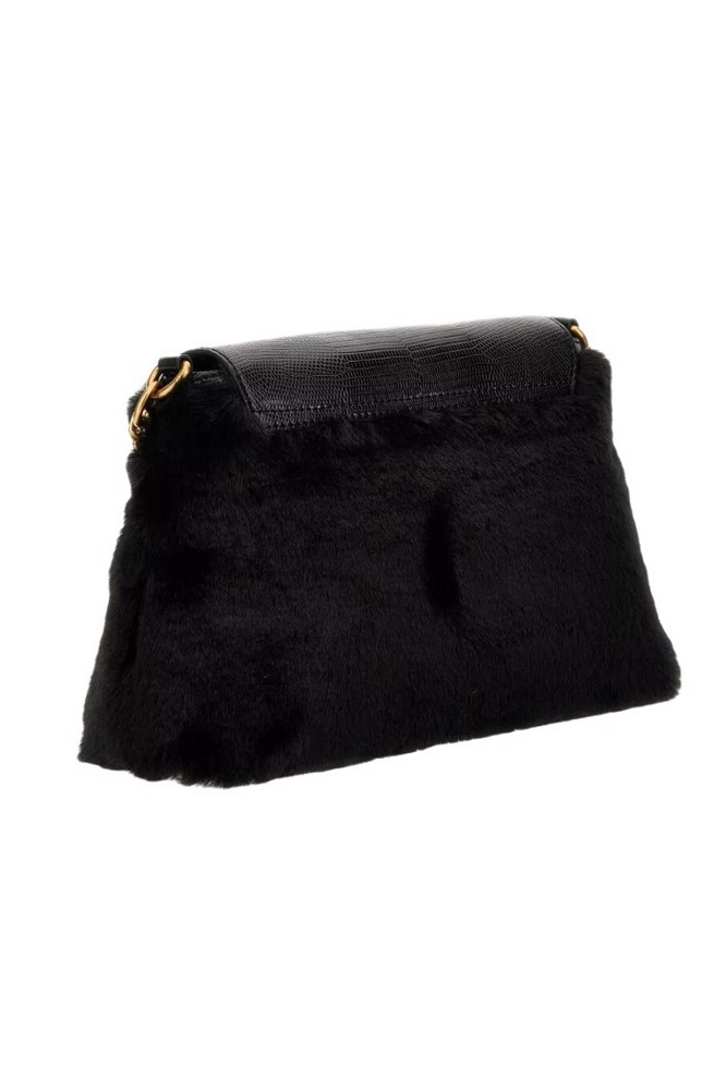 GUESS BERGEN CROSSBODY FLA ΤΣΑΝΤΑ ΓΥΝΑΙΚΕΙΑ BLACK