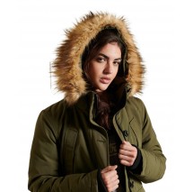 ΜΠΟΥΦΑΝ PARKA ΓΥΝΑΙΚΕΙΟ SUPERDRY KHAKI