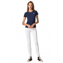 T-SHIRT ΓΥΝΑΙΚΕΙΟ PEPE JEANS LONDON NAVY T-SHIRT ΓΥΝΑΙΚΕΙΟ PEPE JEANS LONDON NAVY