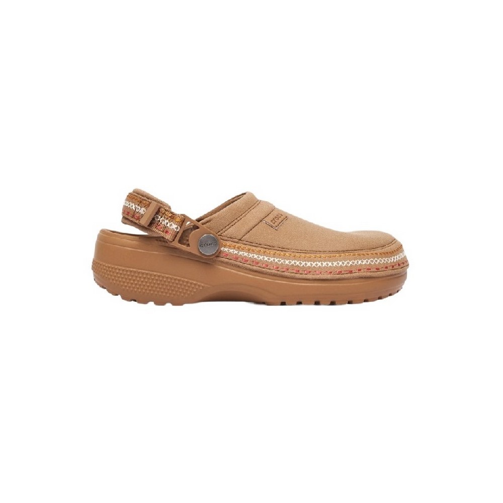 CROCS CRAFTED VEGAN SUEDE STITCH ΠΕΔΙΛΟ UNISEX LATTE