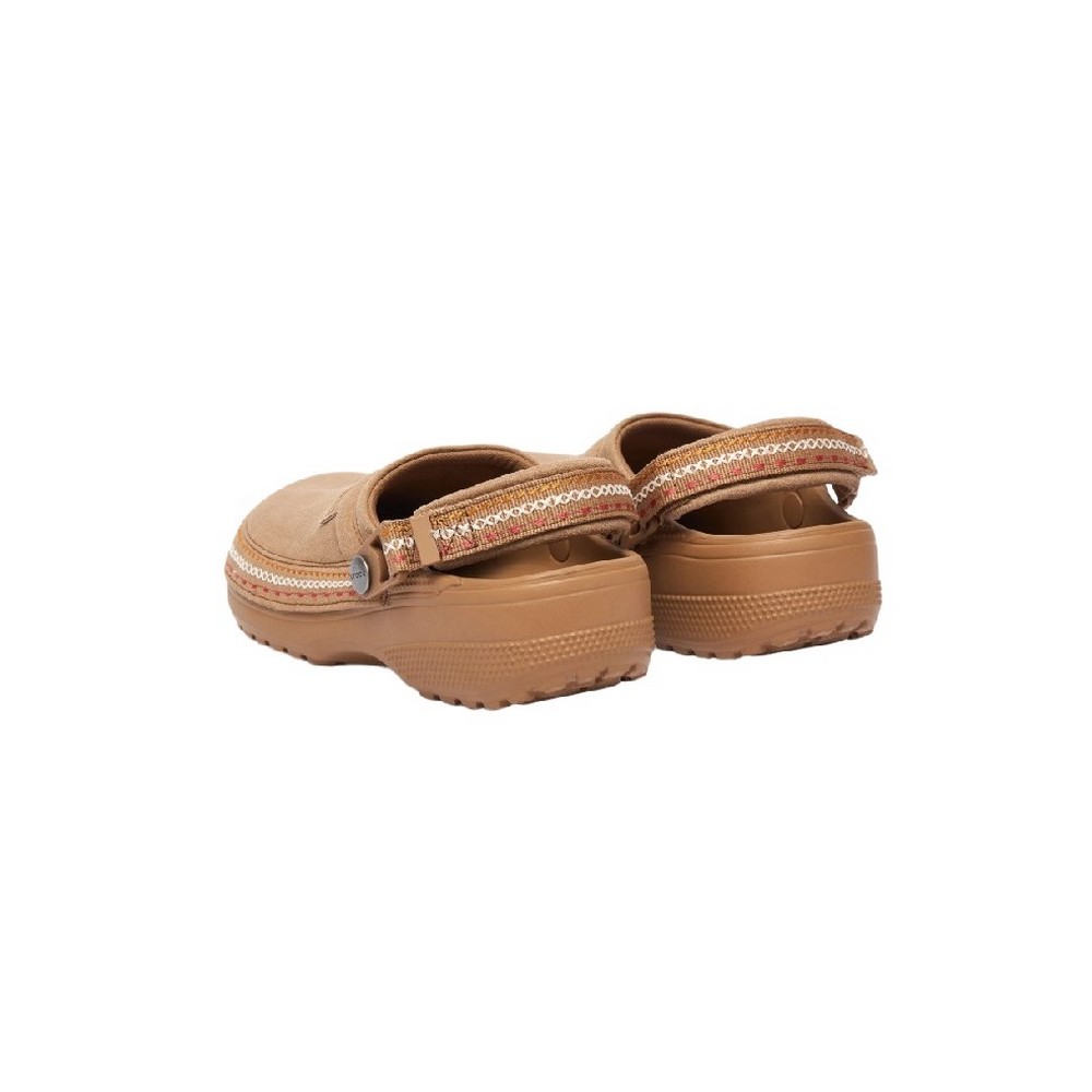 CROCS CRAFTED VEGAN SUEDE STITCH ΠΕΔΙΛΟ UNISEX LATTE