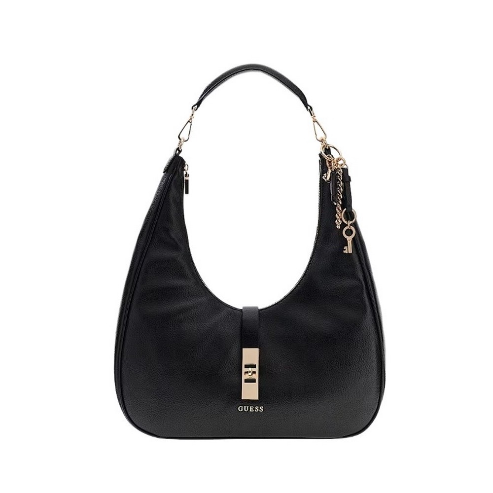 GUESS BROOKE HOBO ΤΣΑΝΤΑ ΓΥΝΑΙΚΕΙΑ BLACK