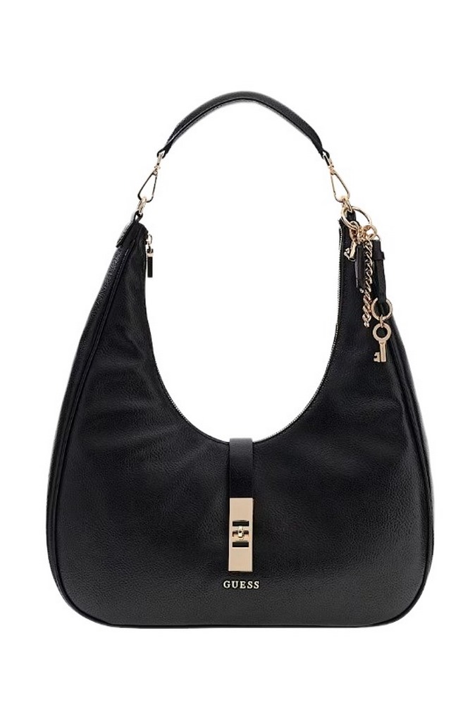 GUESS BROOKE HOBO ΤΣΑΝΤΑ ΓΥΝΑΙΚΕΙΑ BLACK