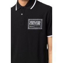 ΜΠΛΟΥΖΑ POLO  ΑΝΔΡΙΚΗ VERSACE JEANS COUTURE BLACK