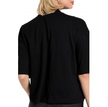 GUESS 81 RHINESTONE NEW CREW T-SHIRT ΜΠΛΟΥΖΑ ΓΥΝΑΙΚΕΙΑ BLACK